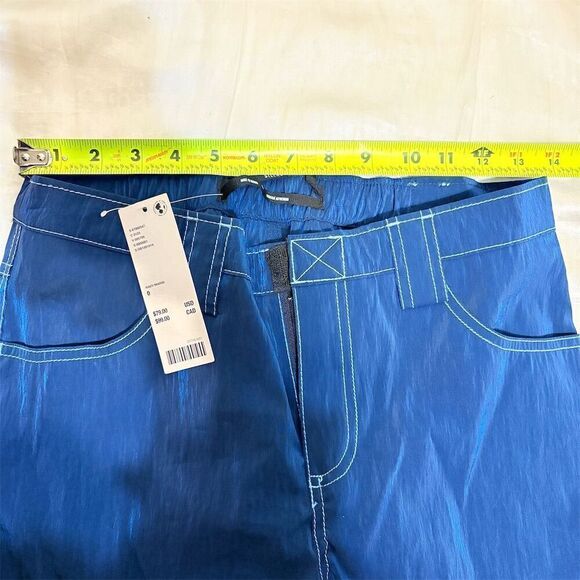Silence + Noise Blue Reflective Jogger Pants Size 0 - Picture 8 of 13